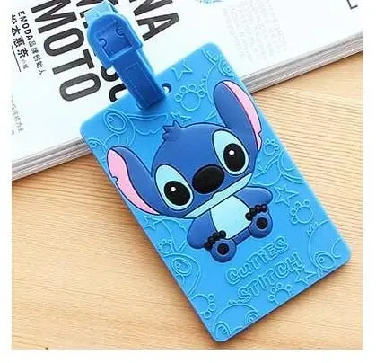Travel Accessories Creative Luggage Tag Animal Cartoon Silica Gel Suitcase Id Addres Holder Baggage Boarding Bag Portable Label 29