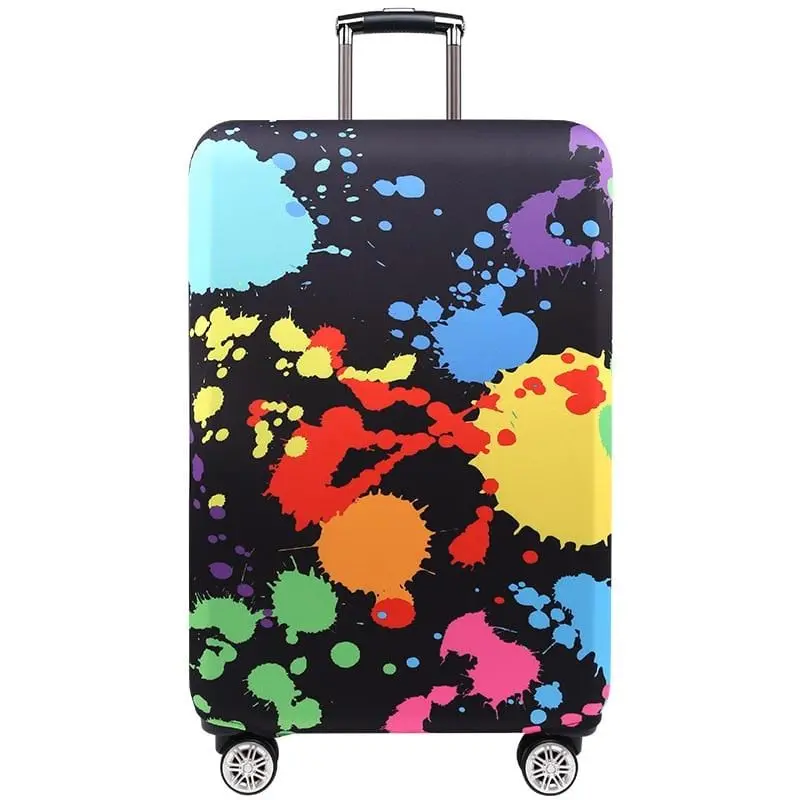Tripnuo Thicker Blue City Luggage Cover Travel Suitcase Protective Cover For Trunk Case Apply To 19''-32'' Suitcase Cover 1