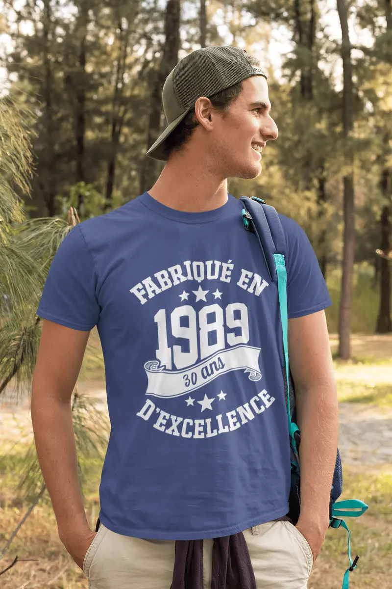 Ultrabasic - Fabriqué En 1989, 30 Ans D'être Génial Unisex T-Shirt Royal 1