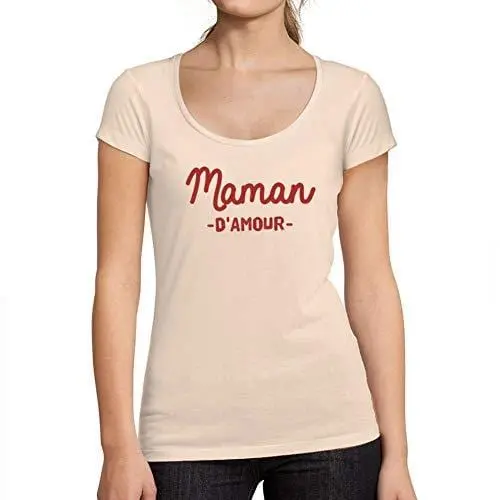 Ultrabasic - Femme Graphique Maman D'amour T-Shirt Cadeau Tee 1