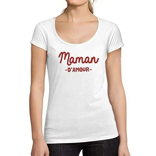 Ultrabasic - Femme Graphique Maman D'amour T-Shirt Cadeau Tee 1