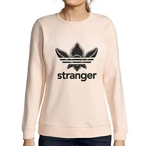 Ultrabasic - Femme Imprimé Graphique Sweat-Shirt Casual Sweatshirt Monster 1