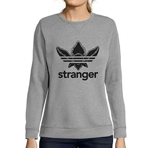Ultrabasic - Femme Imprimé Graphique Sweat-Shirt Casual Sweatshirt Monster 1