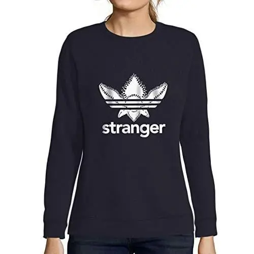 Ultrabasic - Femme Imprimé Graphique Sweat-Shirt Casual Sweatshirt Monster 1