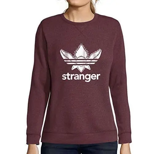 Ultrabasic - Femme Imprimé Graphique Sweat-Shirt Casual Sweatshirt Monster 1