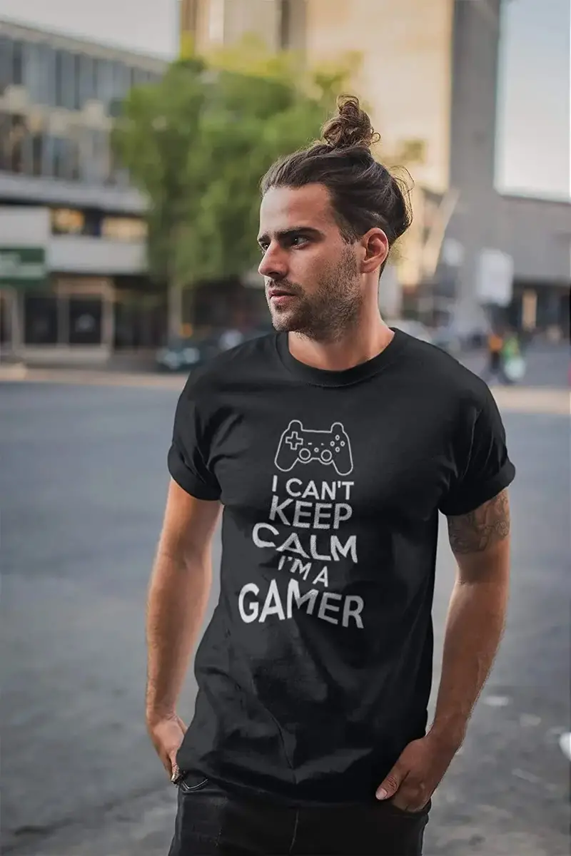 Ultrabasic Gaming Shirt For Men Born To Play Game - Video Game - Vintage T-Shirt 1
