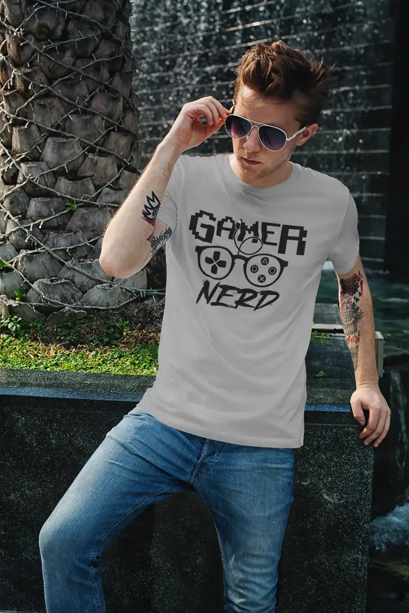 Ultrabasic Graphic Men's T-Shirt Gamer Nerd - Funny Gaming Apparel - Humor Joke 1