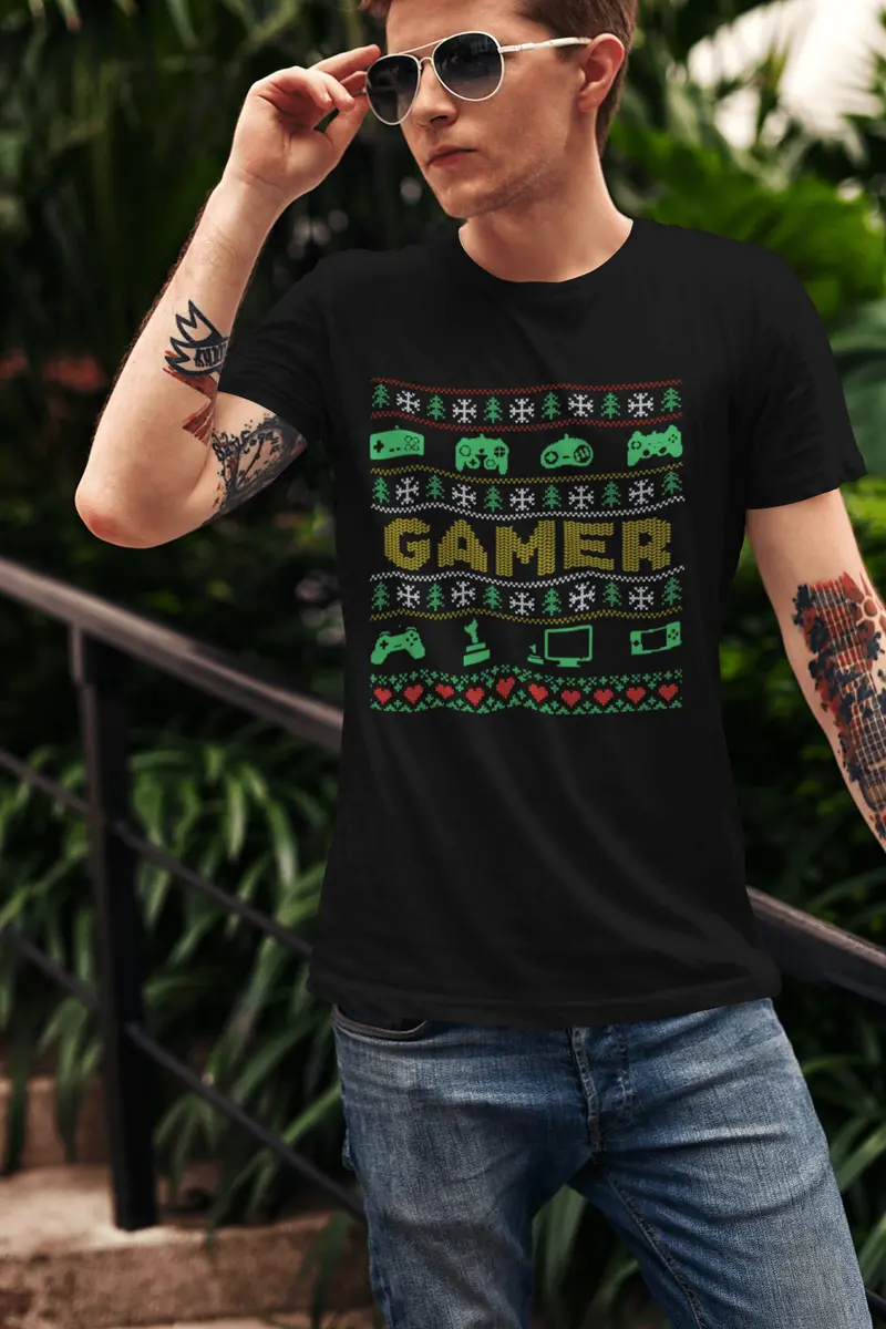 Ultrabasic Graphic Men's T-Shirt Gamer - Video Games - Vintage Gaming Apparel 2