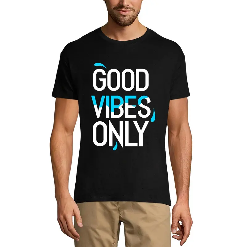 Ultrabasic Graphic Men's T-Shirt Good Vibes Only - Summer Vibes - Vintage Shirt 1