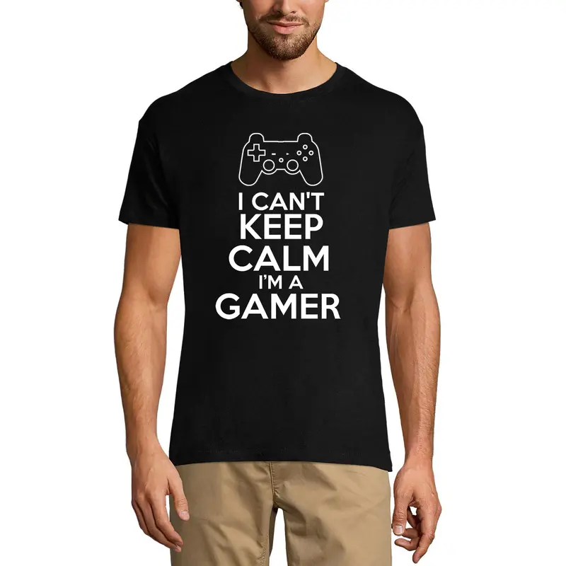 Ultrabasic Graphic Men's T-Shirt I Can't Keep Calm I'm A Gamer - Good Gaming 2