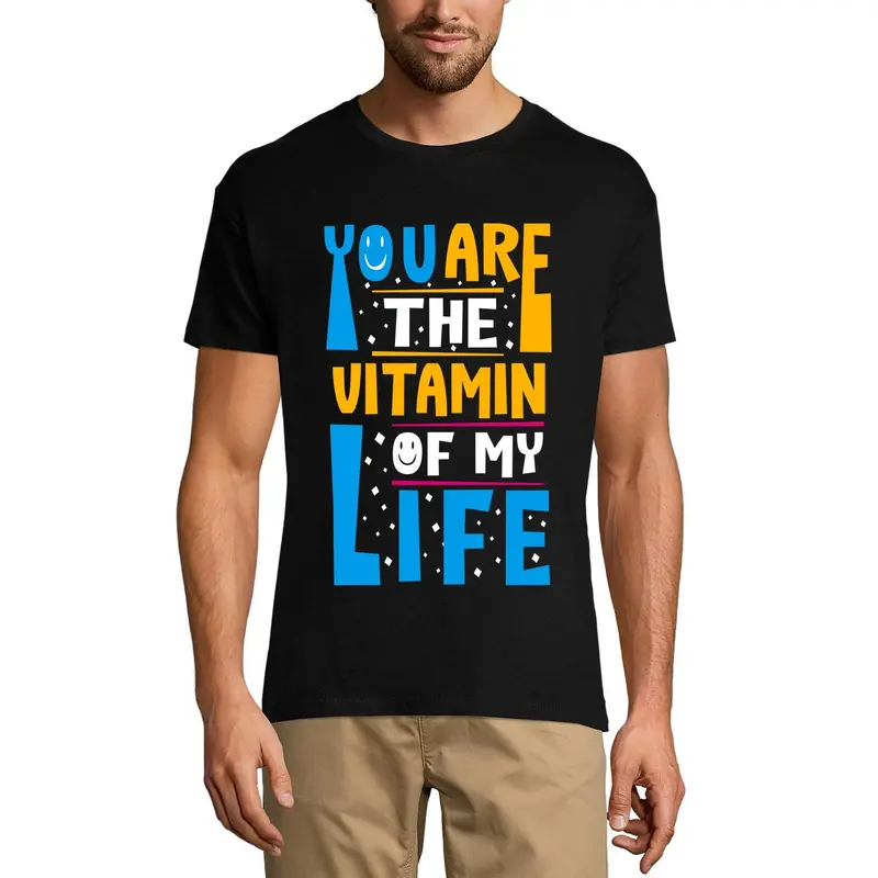Ultrabasic Graphic Men's T-Shirt You Are Vitamin Of My Life - Romantic Quote 1