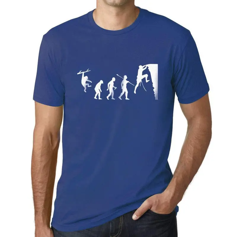 Ultrabasic - Homme Graphique Evolution De L'escalade Imprimé Royal 1