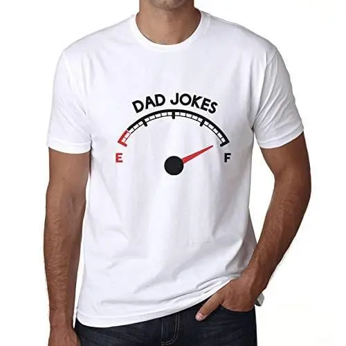 Ultrabasic - Homme Graphique Papa Blagues Réservoir Impression De Lettre Occasionnelle Drôle Blanco 1