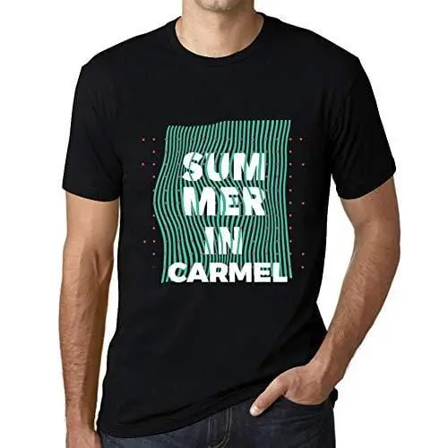 Ultrabasic - Homme Graphique Summer In Carmel Noir Profond 1
