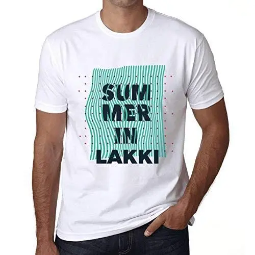 Ultrabasic - Homme Graphique Summer In Lakki Blanc 1