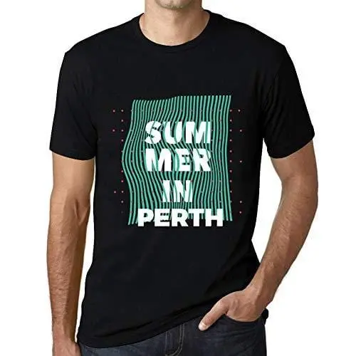 Ultrabasic - Homme Graphique Summer In Perth Noir Profond 1