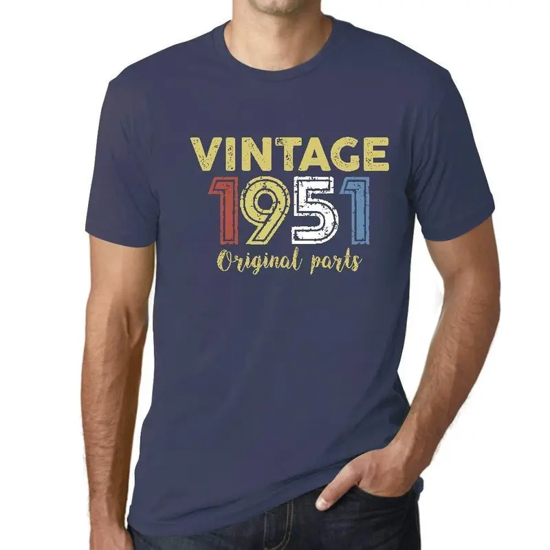 Ultrabasic - Homme Graphique Vintage 1951 T-Shirt Denim 1