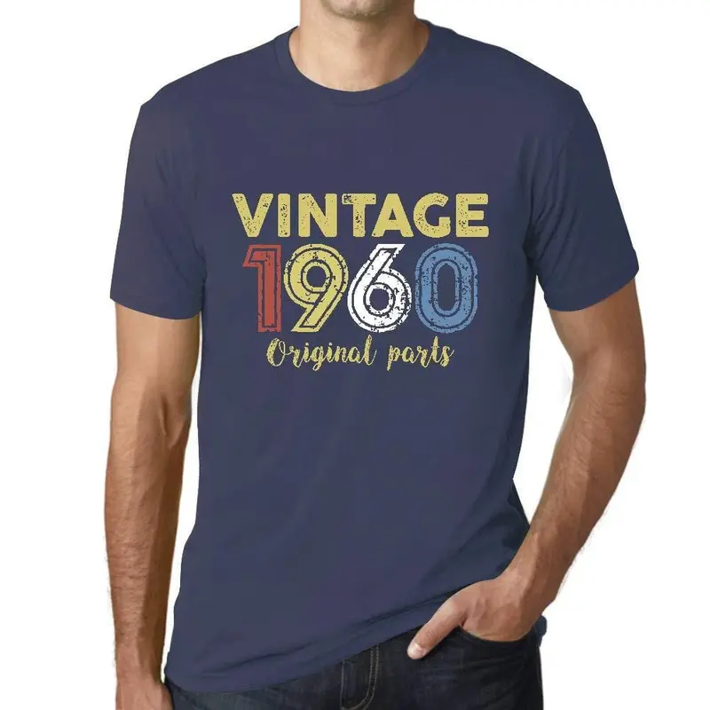 Ultrabasic - Homme Graphique Vintage 1960 T-Shirt Denim 1