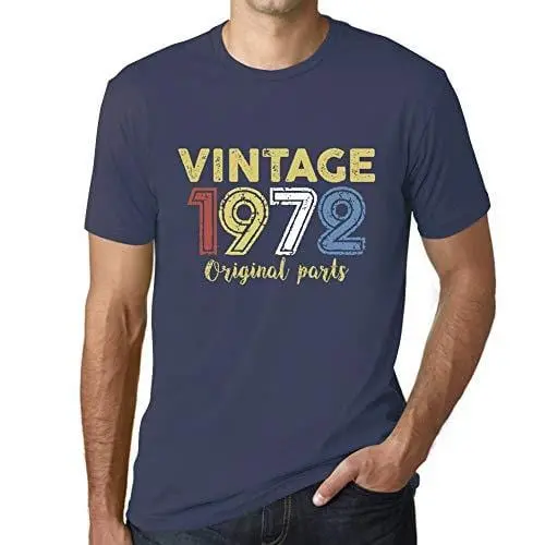 Ultrabasic - Homme Graphique Vintage 1972 T-Shirt Denim 1