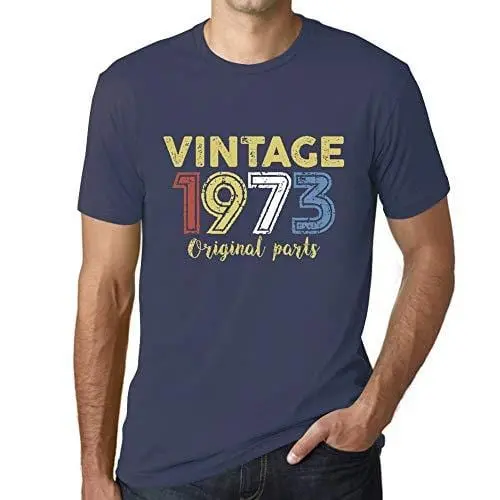 Ultrabasic - Homme Graphique Vintage 1973 T-Shirt Denim 1