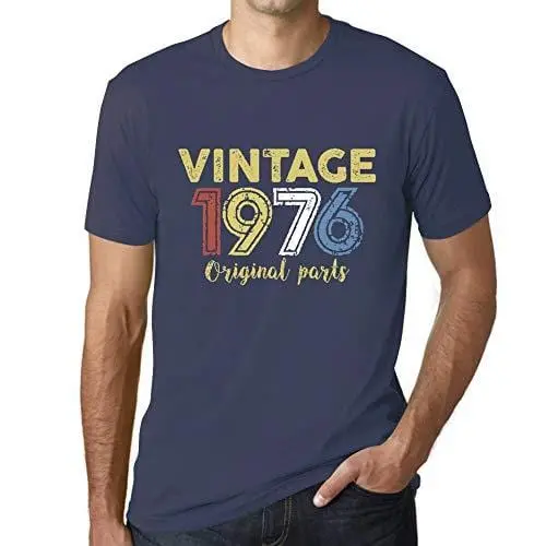 Ultrabasic - Homme Graphique Vintage 1976 T-Shirt Denim 1