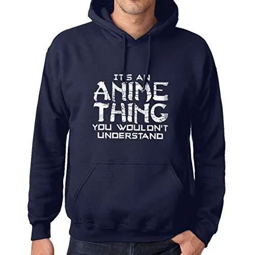 Ultrabasic - Homme Imprimé Graphique Sweat-Shirt It's An Anime Thing French Marine 1