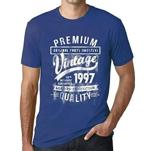 Ultrabasic - Homme T-Shirt Graphique 1997 Aged To Perfection Tee Shirt Cadeau D'anniversaire 1