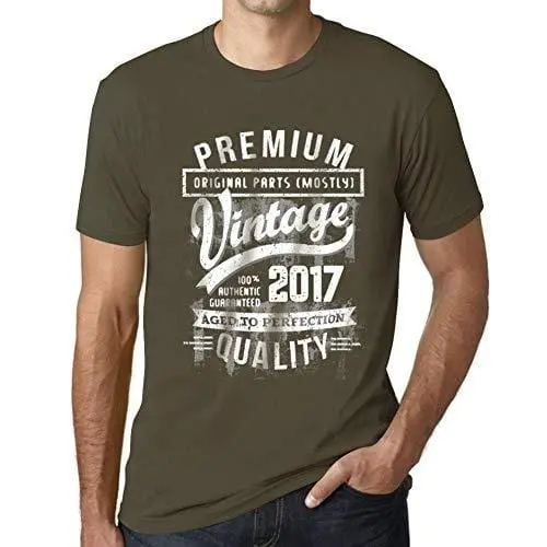 Ultrabasic - Homme T-Shirt Graphique 2017 Aged To Perfection Tee Shirt Cadeau D'anniversaire 1