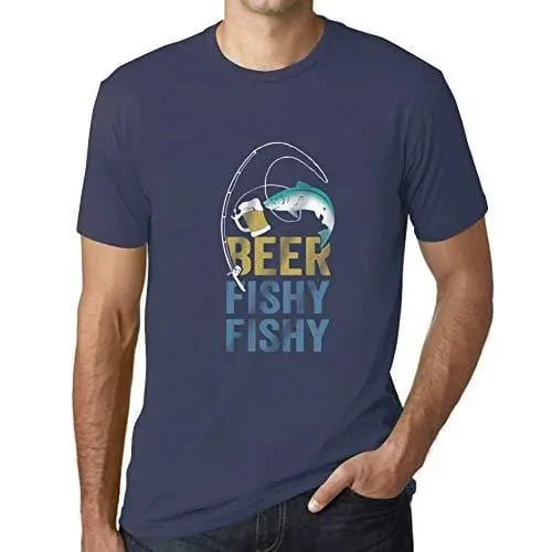 Ultrabasic - Homme T-Shirt Graphique Beer Fishy Fishy 1
