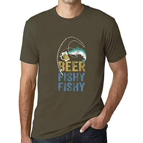 Ultrabasic - Homme T-Shirt Graphique Beer Fishy Fishy 1