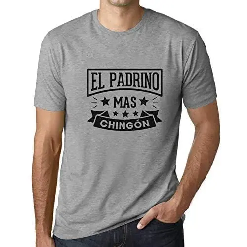 Ultrabasic - Homme T-Shirt Graphique El Padrino Mas Chingon 1