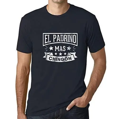 Ultrabasic - Homme T-Shirt Graphique El Padrino Mas Chingon 1
