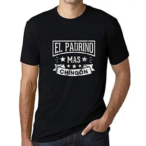 Ultrabasic - Homme T-Shirt Graphique El Padrino Mas Chingon 1