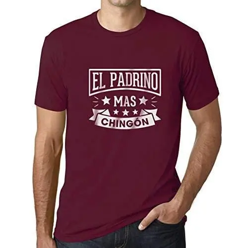 Ultrabasic - Homme T-Shirt Graphique El Padrino Mas Chingon 1