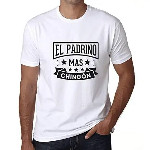 Ultrabasic - Homme T-Shirt Graphique El Padrino Mas Chingon 1