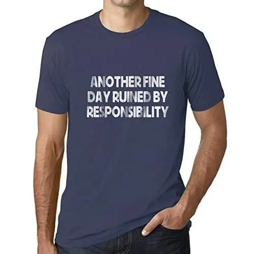 Ultrabasic - Homme T-Shirt Graphique Fine Day Ruined 1