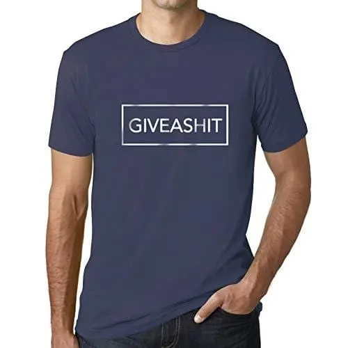 Ultrabasic - Homme T-Shirt Graphique Give A Shit 1