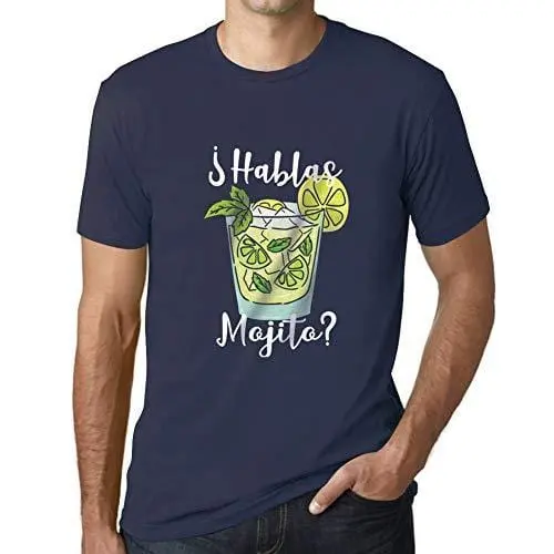 Ultrabasic - Homme T-Shirt Graphique Hablas Mojito 1