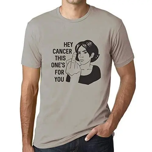 Ultrabasic - Homme T-Shirt Graphique Hey Cancer This Is For You 1