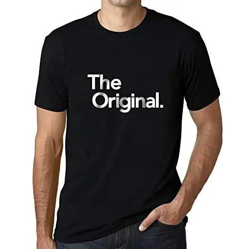 Ultrabasic - Homme T-Shirt Graphique L'original Noir Profond 1