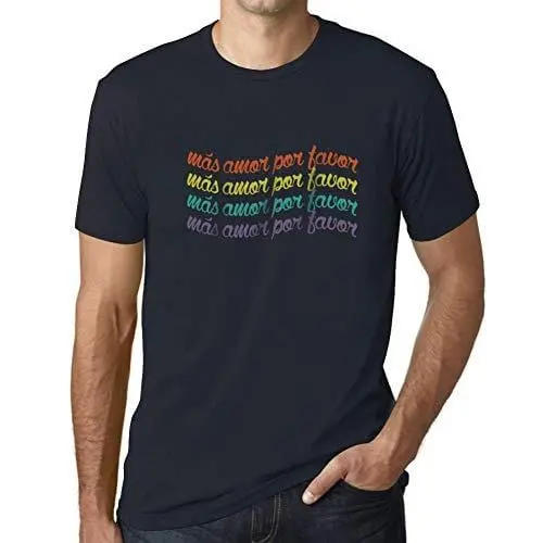 Ultrabasic - Homme T-Shirt Graphique Más Amor Por Favor 1