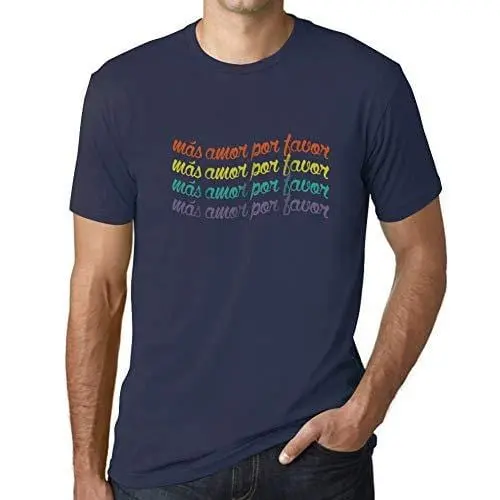 Ultrabasic - Homme T-Shirt Graphique Más Amor Por Favor 1
