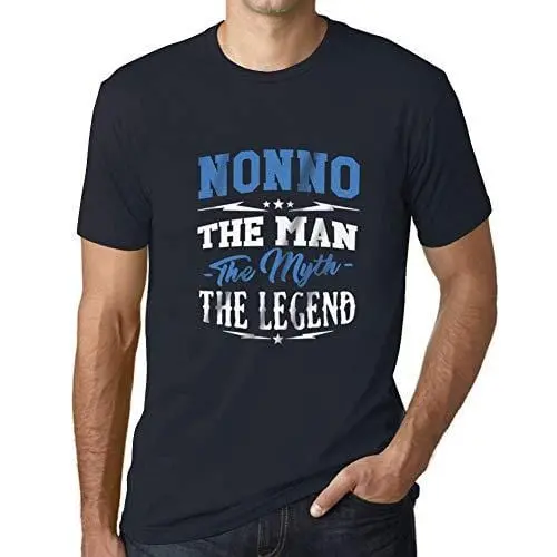 Ultrabasic - Homme T-Shirt Graphique Nonno The Man The Myth 1