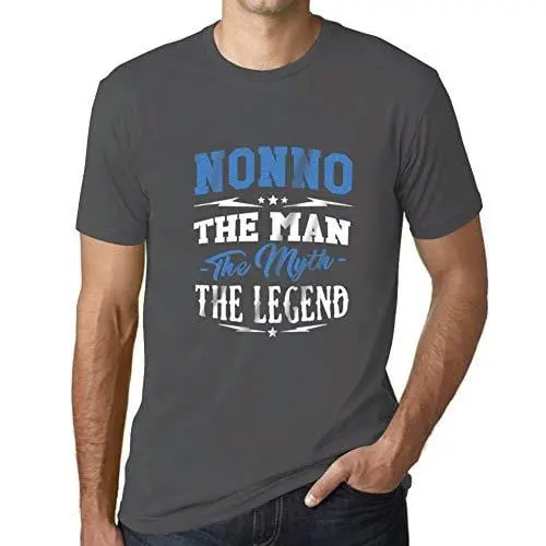 Ultrabasic - Homme T-Shirt Graphique Nonno The Man The Myth 1