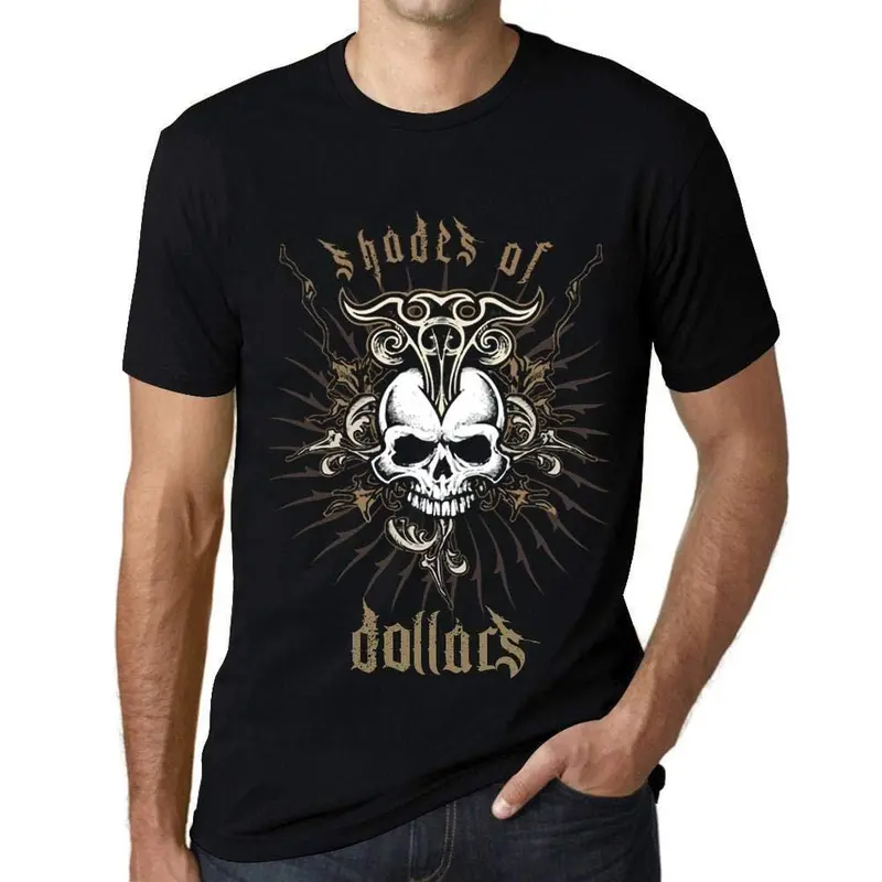 Ultrabasic - Homme T-Shirt Graphique Shades Of Dollars Noir Profond 1