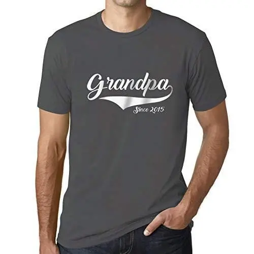 Ultrabasic - Homme T-Shirt Graphique Since 2015 Mouse Grey 1