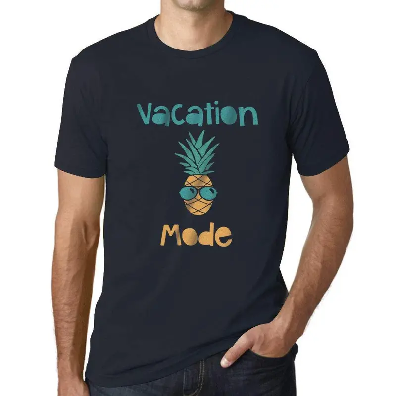 Ultrabasic - Homme T-Shirt Graphique Vacation Mode Marine 1