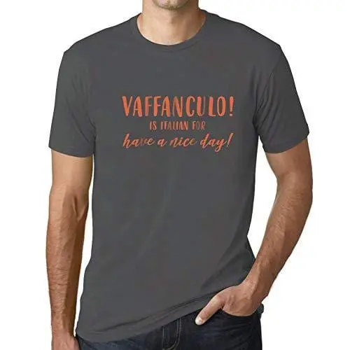 Ultrabasic - Homme T-Shirt Graphique Vaffanculo Is Italian For Have A Nice Day 1
