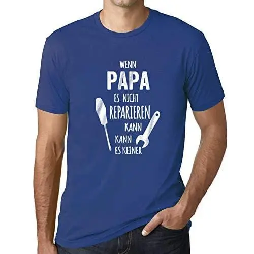 Ultrabasic - Homme T-Shirt Graphique Wenn Papa Es Nicht Repairen Kann 1