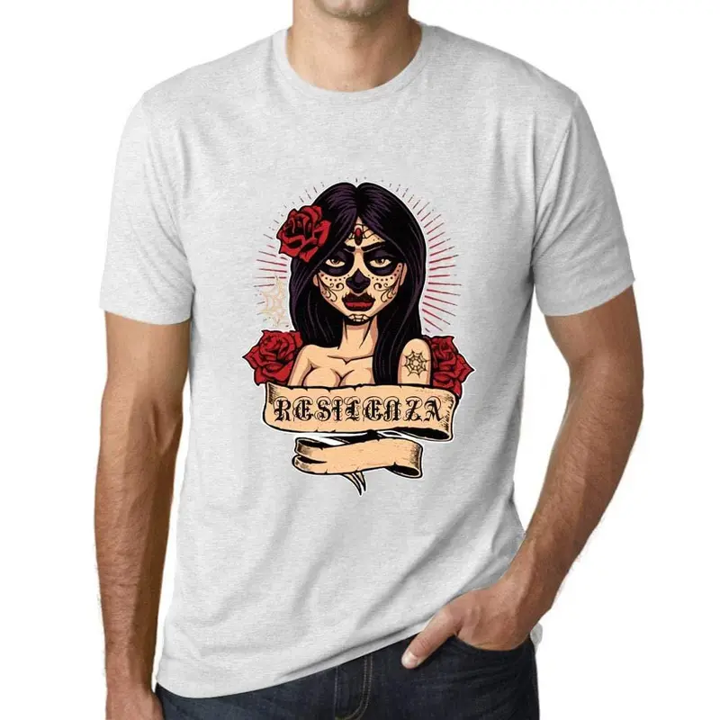 Ultrabasic - Homme T-Shirt Graphique Women Flower Tattoo Resilenza 1